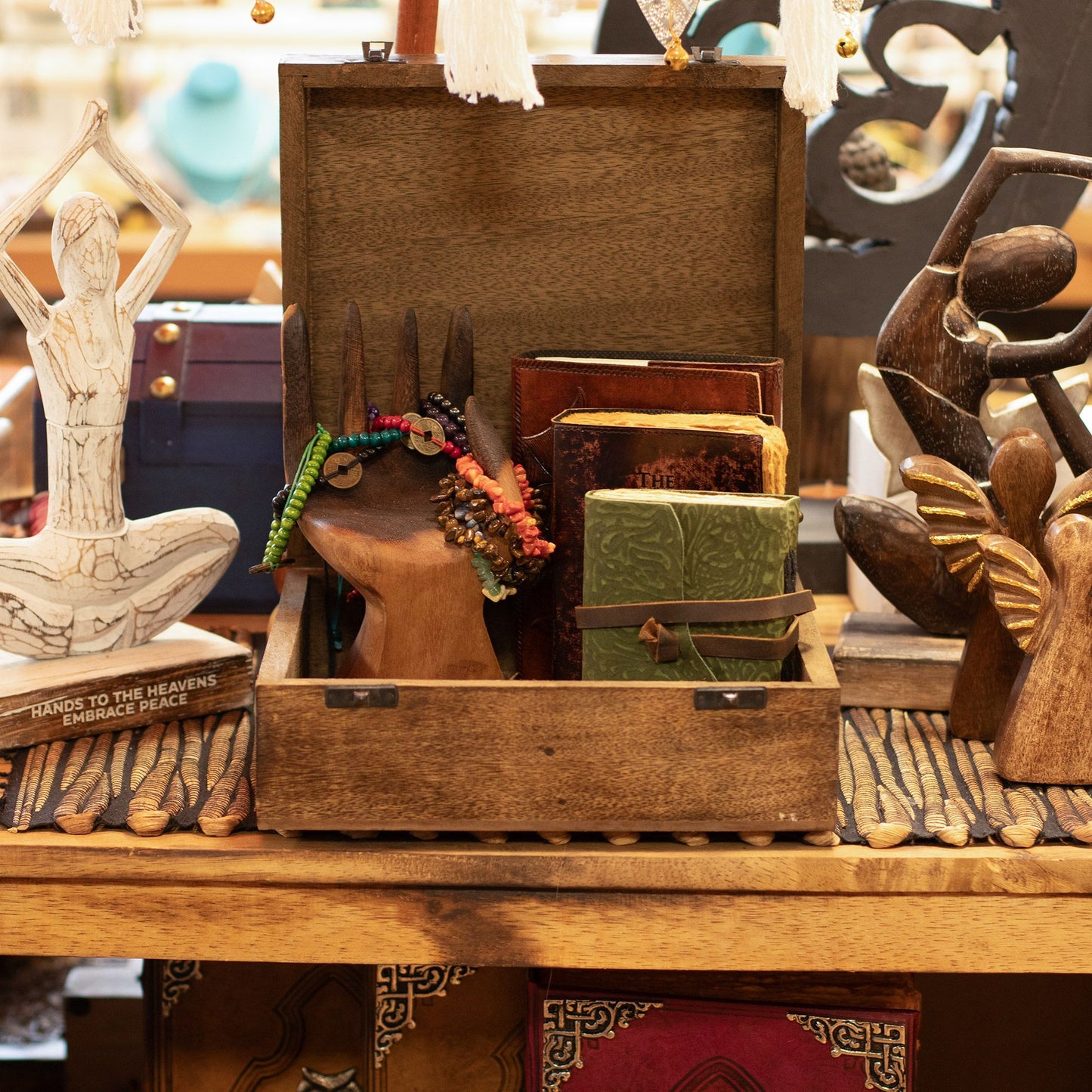 Extra Large Mango Box - Moon Phase Goddess