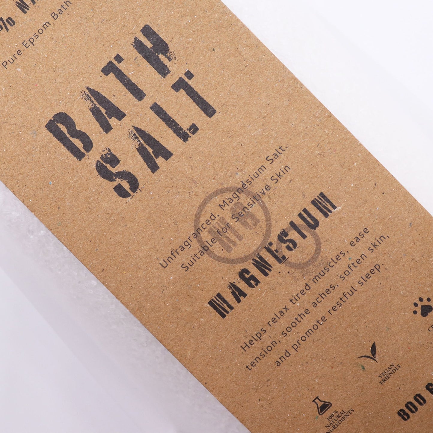 Greenman Rituals Magnesium Epsom Bath Salt - Pure Formula