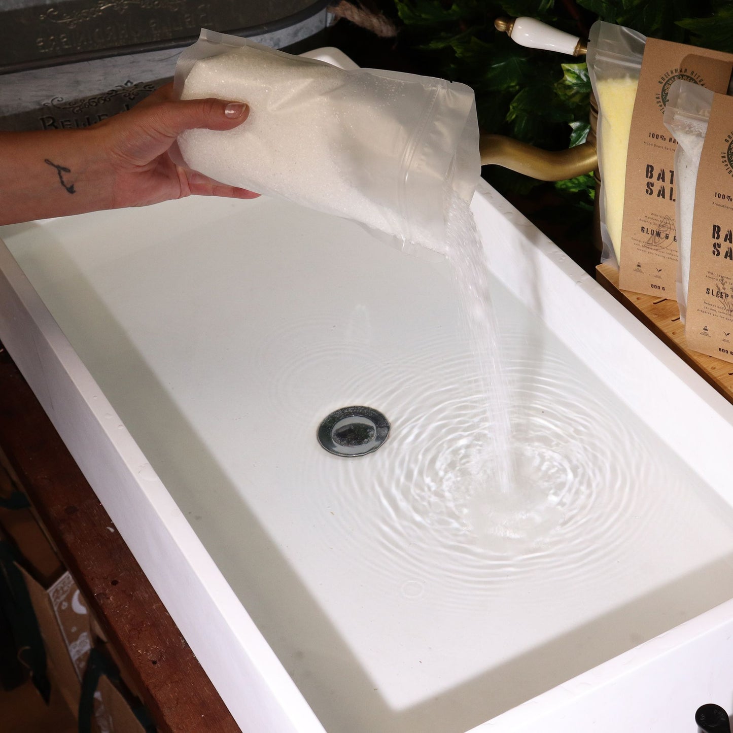 Greenman Rituals Magnesium Epsom Bath Salt - Pure Formula