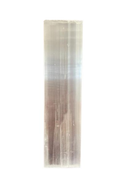 Selenite Flat Bar Charging Plate - 15cm