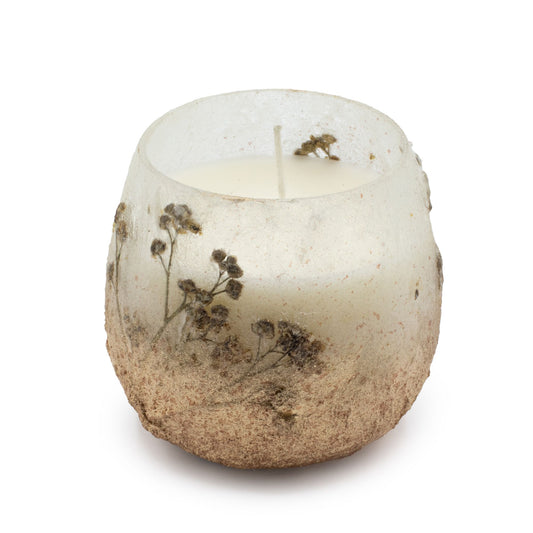 Small Glass Jar Candle - Wildlight Woods | 8x8x8cm